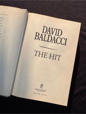 David Baldacci “The Hit” Book